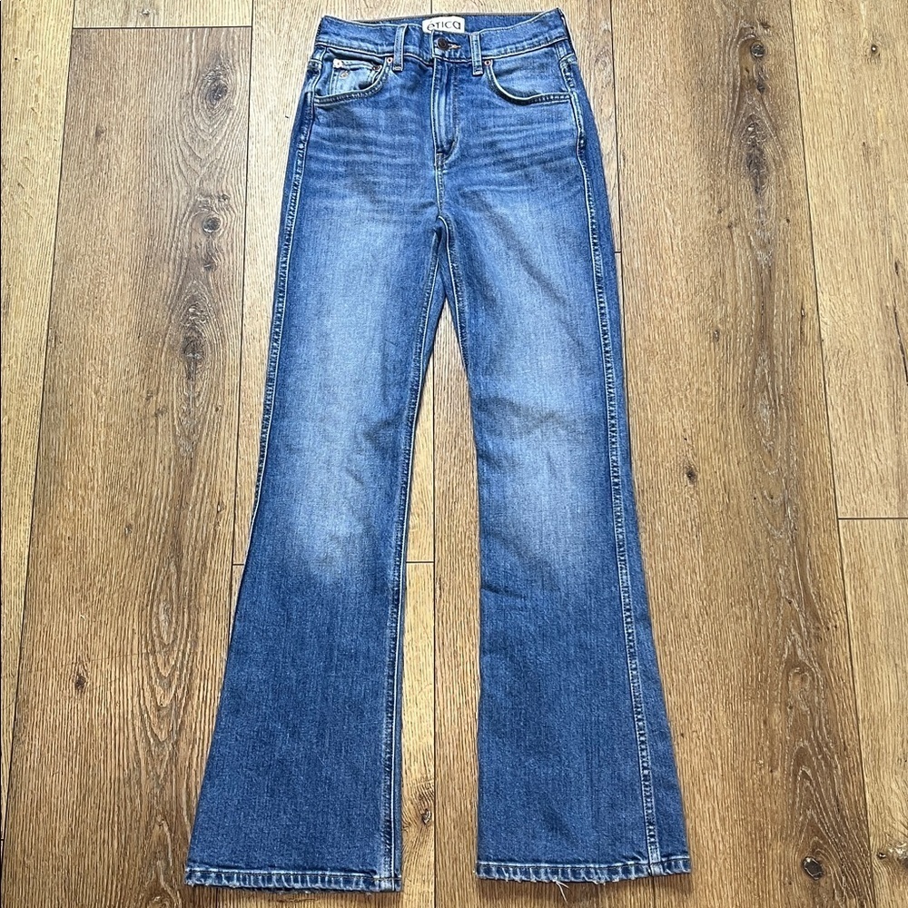 Etica Anya Modern Flare Jeans Size 24